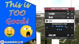 Gun Split Close MONEY Play | New England Patriots Offense | Madden NFL 19 Tip