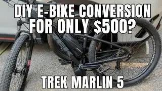 Unbelievable eBike Conversion of my TREK Bike: Easy and Affordable for Only $500