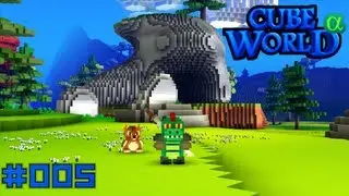 Let's Play Cube World Alpha #05 - Unser Collie!