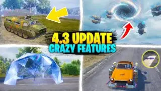 🤯4.3 UPDATE New Crazy Features | Nitrous Boost | New Brdm,Shield,Sky Portal Tips And Tricks