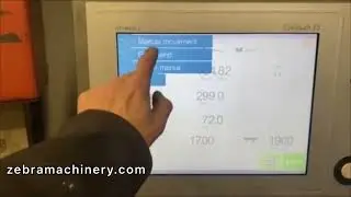 New Cybelec CybTouch 15 Cnc control fitted to Edwards Pearson pressbrake FOR SALE Offline software