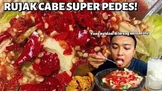 MUKBANG RUJAK PEDAS BANGET! RUJAK KUAH PINDANG BALI!