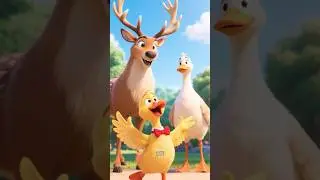 Deer 🦌 | Learn Animals with Ducky | Dr. D Duck #deer #cartoon