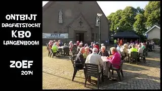 Ontbijt voor fietstocht KBO Langenboom door Zoef 2014