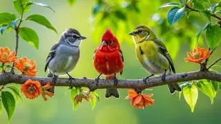 Calming Relaxing Piano & Bird Sounds 🦜 Serene Melodies for Mind Relaxation