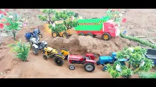 Mini tractor trolly video| tractor jcb video | jcb video | $ MS toys creator $ part5