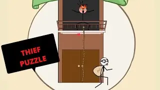 Thief Draw : Escape Puzzle | All Levels 1 - 9 Android and IOS gameplays