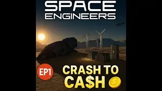 #SpaceEngineers #AresAtWar #IndustrialOverhaul #Survival &ndash; EP1&ndash;4 Crash Site & First Miner