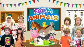 Farm Animals with Magic Flute Montessori KIDS. Acting Group Lessons every Tuesday and Saturday