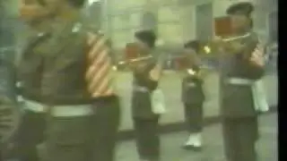 BANDA  BRIG. MECC. TRIESTE  festa delle ff.aa. 2 nov. 1986 bologna
