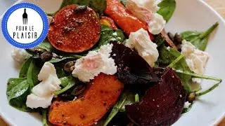 Kürbissalat mit Roter Beete / Gesund und lecker!