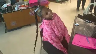 Quick ponytail loc with me!