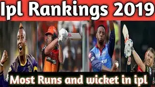IPL 2019 point table today : IPL team standing, ranking,Most runs and wicket.