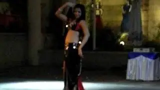 BELLYDANCE 05- Egyptian Bellydancer in Nile Palace Hotel l (by Egyptahotep)