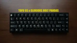 Tofu 65 | Glorious Holy Panda | ePBT WoB Keycaps - Sound Test