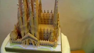 Makett-Sagrada Familia,Barcelona-Spain.