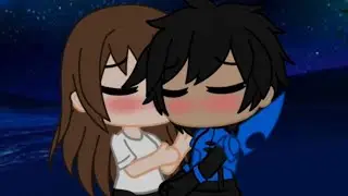 Blue beetle/Jaime Reyes x Traci thirteen first kiss. Gacha DC my au