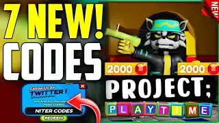 *NEW*ALL WORKING CODES FOR PROJECT PLAYTIME MULTIPLAYER - ROBLOX CODES 2024