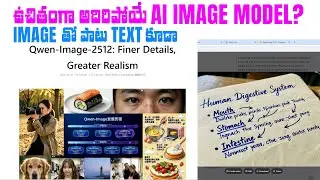 Qwen-Image-2512 Tutorial Telugu- Text to Image AI Next Level - AI Telugu