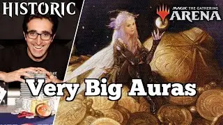 Very Big Auras | Historic Bo3 | Platinum Rank Gameplay | MTG Arena | Abzan Auras