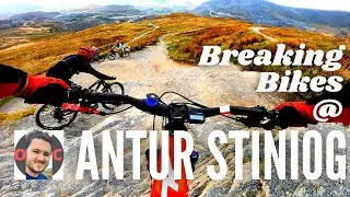 Breaking Bikes at Antur Stiniog | The Destroyer of MTB Wheels