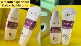 Vince biotin & keratin shampoo, mask review | honest review | buy it or not😏😳￼