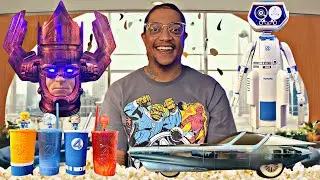 FANTASTIC FOUR: FIRST STEPS | MOVIE MERCH REVIEW | GALACTUS & HERBIE POPCORN BUCKETS & MORE😱🤯
