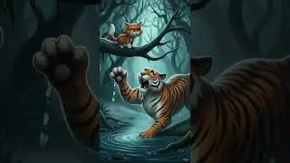 &ldquo;Clever Cat vs Dark Tiger &ndash; Epic Jungle Escape!&rdquo;