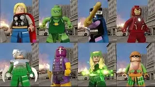All Characters in Captain Marvel DLC Pack &ndash; LEGO Marvel&rsquo;s Avengers