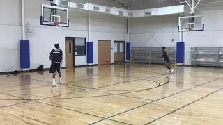 John Paul II Catholic 2020 Jordan Yarrell with  Elite Trainer Tony Smith