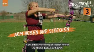 Der perfekte Schuss beim Bogenschie&szlig;en mit DAK-Bogensch&uuml;tzin #bogenkathi