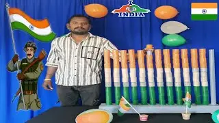 INDIAN Flag Colours Cylinders Matching Game Challenge Videos | REPUBLIC DAY SPECIAL PUZZLE 2026