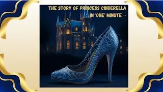 The Cinderella Story in 1 Minute |A Tale of Kindness, Perseverance & Dreams✨ #trending #video #viral