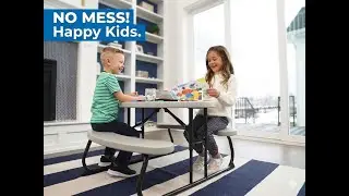 Ultimate Lifetime 60339 Kids Picnic Table Review &ndash; Best Outdoor Table for Kids!
