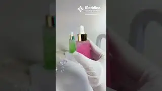 Флакон стеклянный Жасмин-30 с золотой юбкой #меридиан #тараиупаковка #флакон #популярное #стекло
