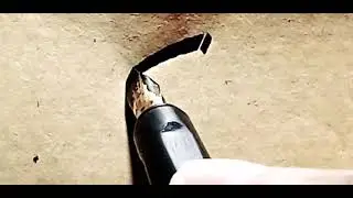 خط الثلث _حرف الكاف المرسل بخط الثلث محمود الخطيب