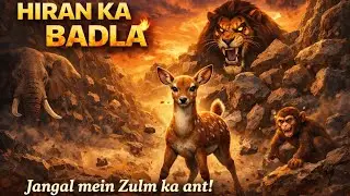 Sher Ka Ghamand Toot Gaya | Hiran Ka Inteqam | Jungle Story Urdu