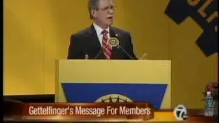 Ron Gettelfinger gives final official speech