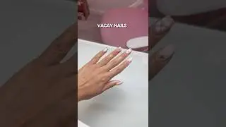 MY VACATION NAILS🤍🇰🇷 #nails #nailart #naildesign #vacation #vacationnails