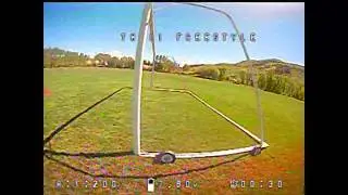 tinyhawk freestyle II 2 DVR with stock tune first flight at a park