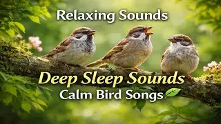 Relaxing Nature Sounds 🌿 | /Sparrows Birds / Nature Relax/Stress relief Sounds