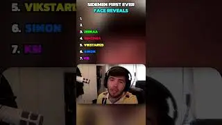 Sidemen first face reveals on their channel...🤣😭