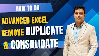 🏆 Excel Power Tricks | Remove Duplicates & Consolidate Like a Pro