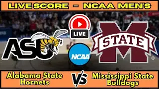 🔴 Alabama State Hornets vs Mississippi State Bulldogs | NCAA Men&rsquo;s Basketball | Live Score Dec 29