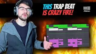 MAKING A CRAZY TRAP BEAT FROM SCRATCH