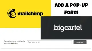 How to Connect MailChimp to a Big Cartel Website //#KenyaTalks