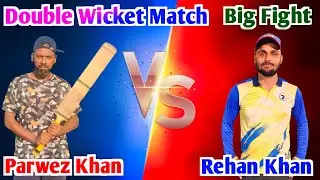 Double Wicket Match 5k Rehan,Monu 🆚 Parwez,Tariq Shandar Match // Zaid Warsi Official