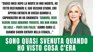 “Non venga da sola—porti suo figlio”, ha detto il muratore durante i lavori al studio del mio marito