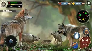 Wild Wolf Simulator 3d Games | Game Play