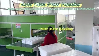 Automatic EPE Foam Hot Plate Bonding Machine | Auto Heat Press Machine